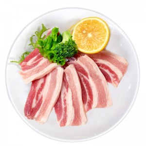 冷冻带皮猪肉 猪五花肉片500g