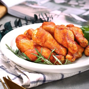 冷冻鸡肉 出口级奥尔良鸡翅根 1kg
