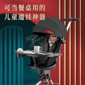 儿童溜娃神器宝宝伞车1-4岁轻便折叠车身双向婴幼儿高景观推车