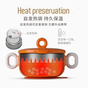 儿童餐具辅食碗 宝宝餐具保温碗 不锈钢婴儿碗