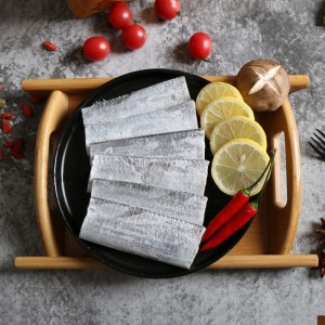 国产冷冻海鲜 渤海四去精品带鱼段 刀鱼 1kg 26-28段