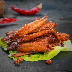 小鱼干即食海鲜零食 香辣小鱼仔105g/袋