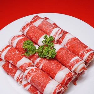 精制鲜嫩肥牛卷500g