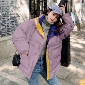 2022新款 羽绒服女   冬季外套     面包服 加厚