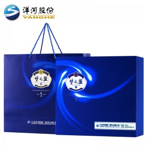 洋河梦之蓝M3 52度500mL 2瓶装礼盒版白酒