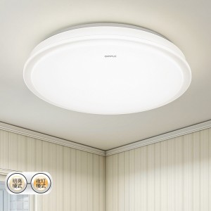 灯具卧室灯吸顶灯 客厅灯 餐厅灯 圆形 双色调光led