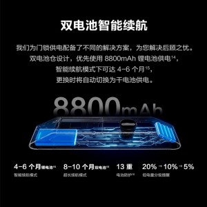 华为智能门锁 AI指纹锁 华为手机钱包钥匙开锁