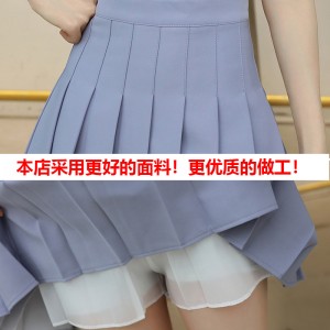 百褶裙 网球裙  a字短裙子  学院风半身裙