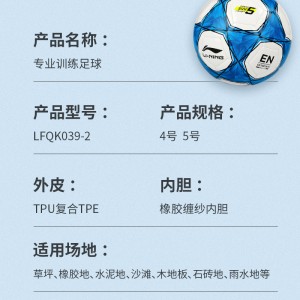 5号机缝比赛足球成人儿童足球