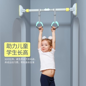 单杠吊环儿童训练小孩健身家用室内手拉环成人引体向上训练吊杠环 2只装