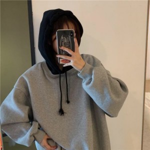 上衣 卫衣女 连帽卫衣