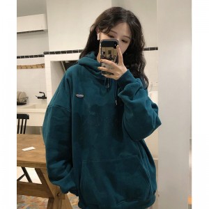 卫衣女  连帽卫衣 春秋加绒卫衣