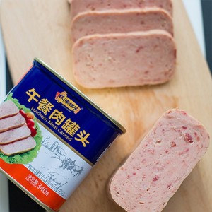 猪肉午餐肉罐头 方便速食 340g*2罐