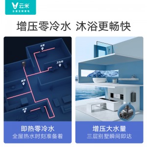 云米（VIOMI）燃气热水器家用16升 JSQ30-VGW1618