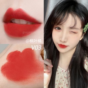 完美小白管 丝绒哑光细跟小羊皮口红