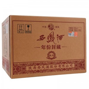 西凤酒 白酒 整箱   白酒  高度 粮食酒