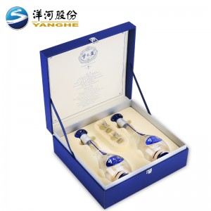 洋河梦之蓝M3 52度500mL 2瓶装礼盒版白酒