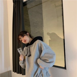 上衣 卫衣女 连帽卫衣