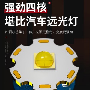 强光手电筒  led应急灯 骑行家用防水