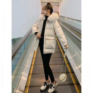 羽绒服 棉衣 女短款  白鸭绒 加厚 保暖外套