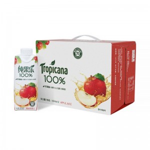 苹果汁 100%果汁 饮料整箱 330ml*12盒