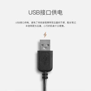 EDIFIER  R10U 2.0声道 多媒体音箱 音响 电脑音箱 黑色