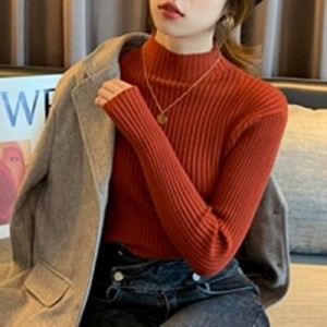 紧身内搭针织打底衫女