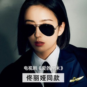 墨镜男 飞行员偏光太阳镜女 开车专用近视驾驶蛤蟆镜 钓鱼眼镜 黑框黑灰片
