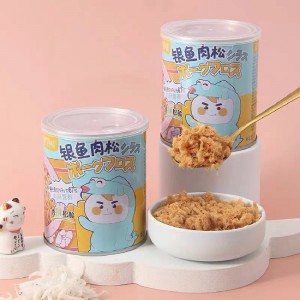 虾仁银鱼肉松70g罐装香酥酥脆 宝宝辅食