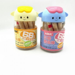 奶酪芝士鳕鱼棒130g瓶装