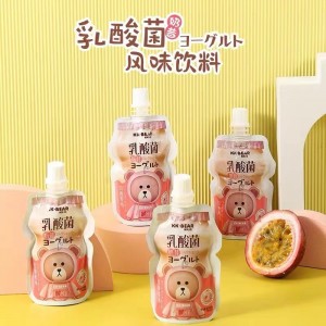 368g奶 乳酸菌奶昔袋装 小女孩袋子