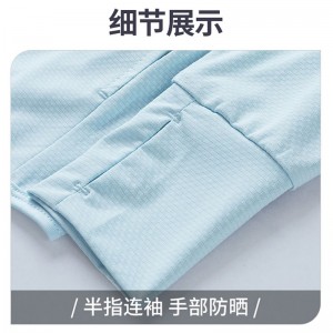 2022夏季新款韩版百搭短款薄款骑车外套长袖宽松款防晒服防晒衫女装短外套沙滩服