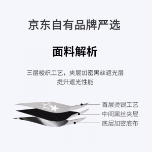 现代简约遮光窗帘成品 客厅卧室飘窗遮阳防晒
