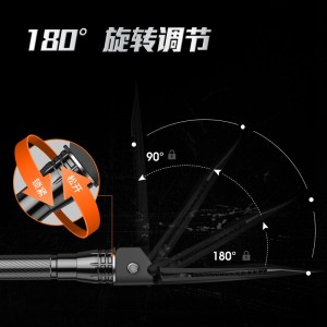 多功能户外工兵铲  铁锹锰钢兵工铲折叠野外用品