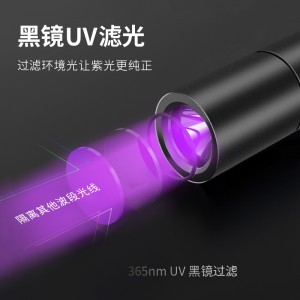 照猫藓灯 宠物紫光手电筒 紫光灯