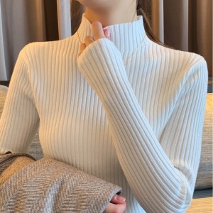 紧身内搭针织打底衫女