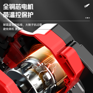 锂电锯伐木小型充电式单手锯,户外果园修枝迷你电动砍树砍柴手锯电链锯