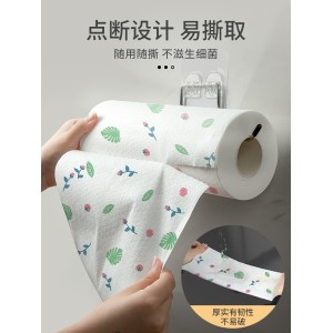 懒人抹布加厚一次性洗碗布干湿两用厨房用品纸巾家用清洁整箱12卷