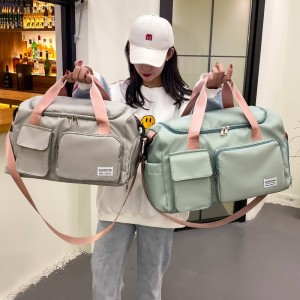 旅行包 手提轻便待产收纳包 大容量女健身游泳短途外出学生行李包