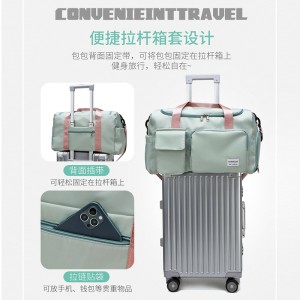 旅行包 手提轻便待产收纳包 大容量女健身游泳短途外出学生行李包
