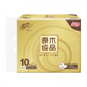 抽纸 纸巾 面巾纸 原木纯品金装系列