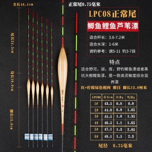 芦苇浮漂 手工鱼漂套装 轻口鲫鱼漂 高灵敏黑坑鲤鲫鱼专用漂