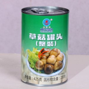 草菇蘑菇罐头 罐炒菜煲汤凉拌烹饪食材罐头