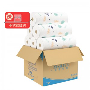 懒人抹布加厚一次性洗碗布干湿两用厨房用品纸巾家用清洁整箱12卷