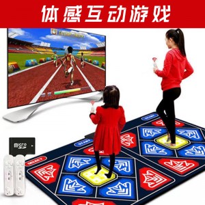 跑步跳舞毯双人3D体感游戏机 家用儿童跳舞机