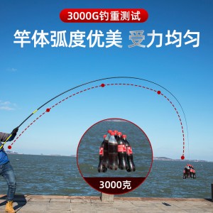 钓鱼竿 手竿 超轻大物鲤鱼鲫鱼竿 台钓鱼杆手杆6H