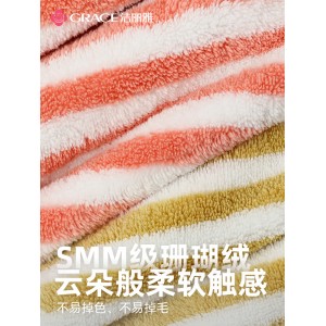 洁丽雅干发帽超强吸水速干加厚2022新款女夏浴帽包头发毛巾洗头巾
