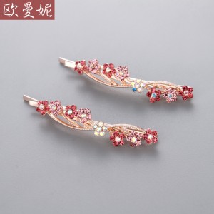 精致发夹 女夏简约刘海夹卡子 一字夹 耳边发卡夹子