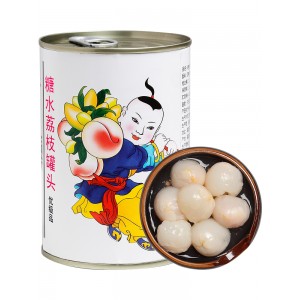 荔枝罐头 果肉葡萄水果罐头