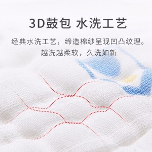 6层纯棉婴儿纱布浴巾
